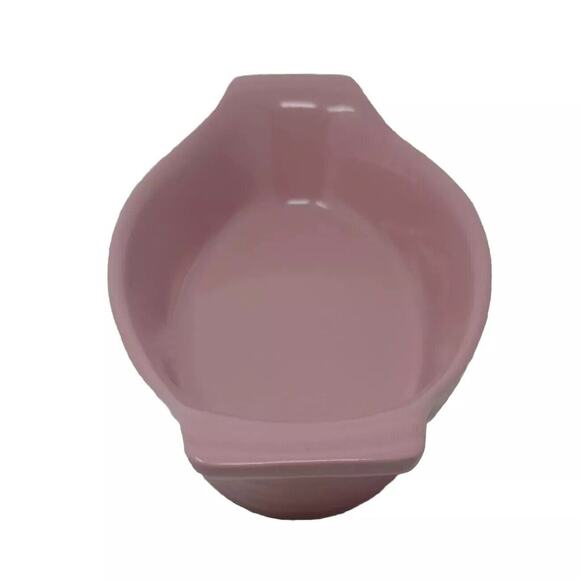 2 Au Gratin Casserole Serving Dishes Pink Blue Ribbed Small 11"L x 5.5" W x 2" H - Picture 8 of 9
